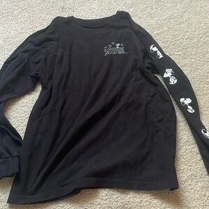 Vans snoopy long sleeve shirt